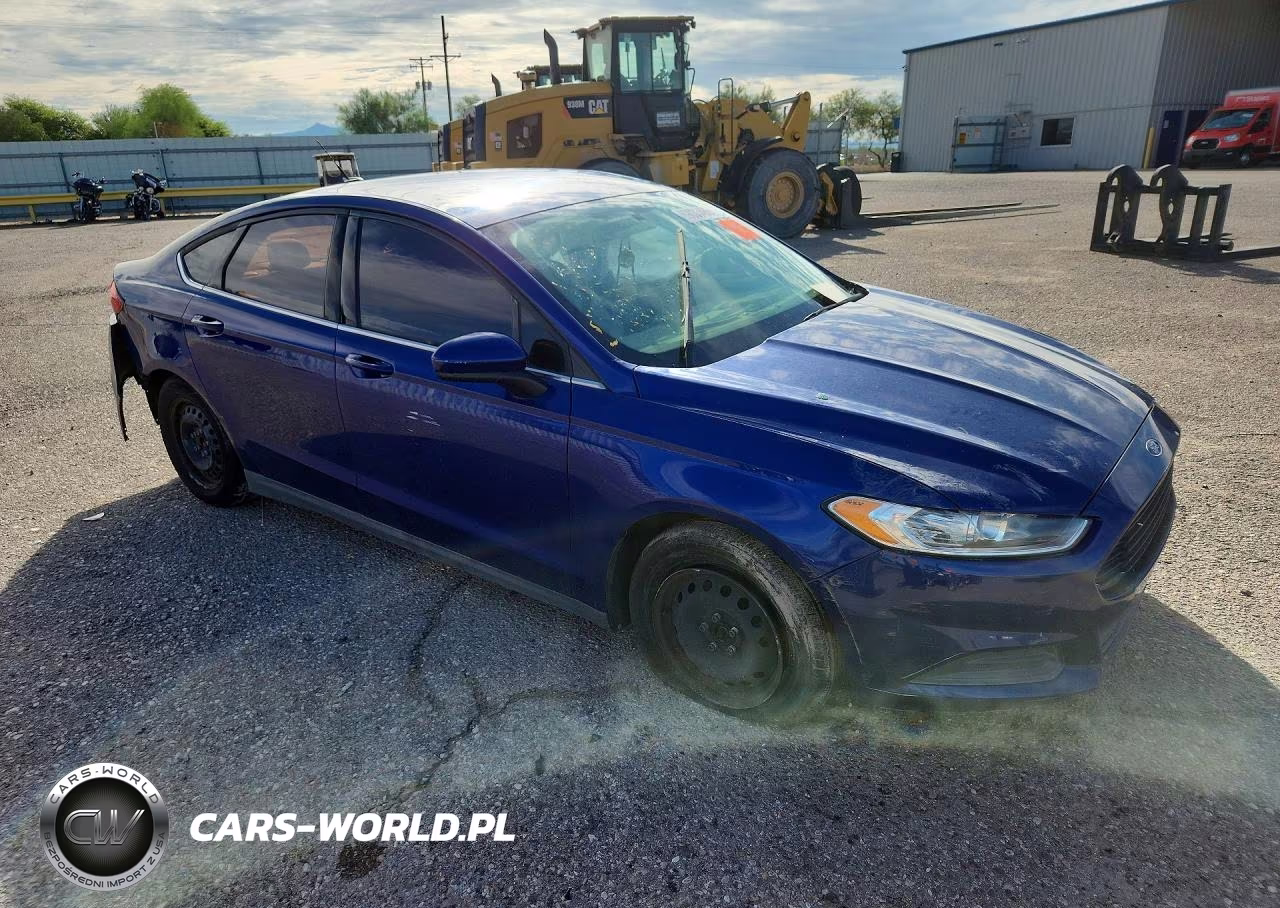 2014 Ford Fusion S VIN:3FA6P0G74ER368588 - 4