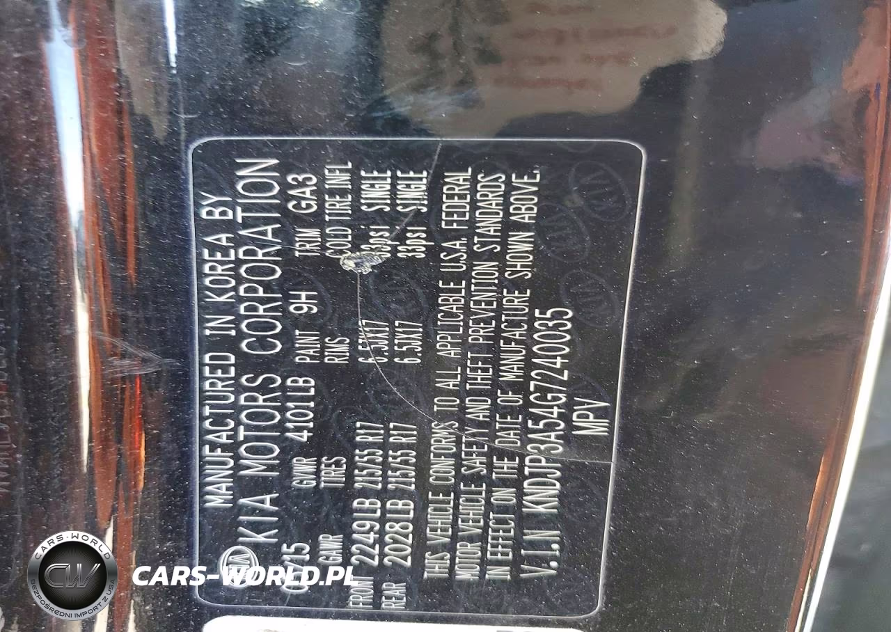 2016 Kia Soul + VIN:KNDJP3A54G7240035 - 14