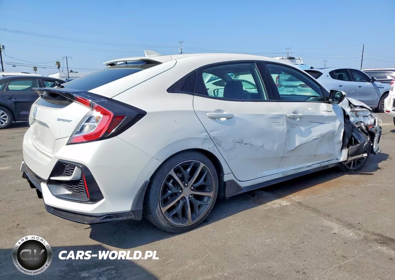 2021 Honda Civic Sport VIN:SHHFK7H4XMU403784 - 3