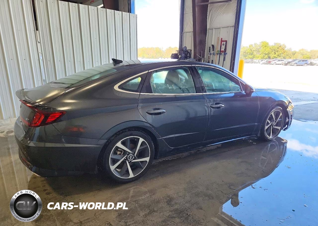 2021 Hyundai Sonata Sel Plus VIN:5NPEJ4J21MH112342 - 3