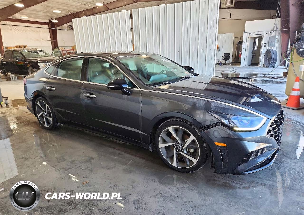 2021 Hyundai Sonata Sel Plus VIN:5NPEJ4J21MH112342 - 4