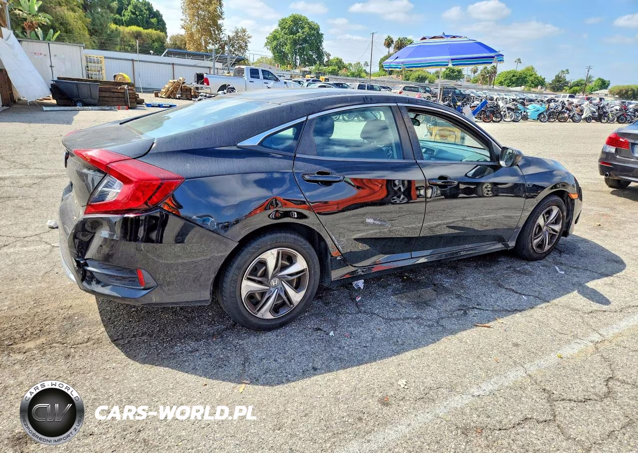 2021 Honda Civic Lx VIN:2HGFC2F67MH547780 - 3