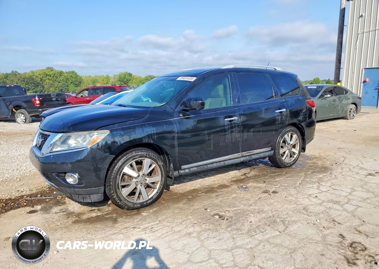 2014 Nissan Pathfinder S VIN:5N1AR2MN8EC732115 - 1