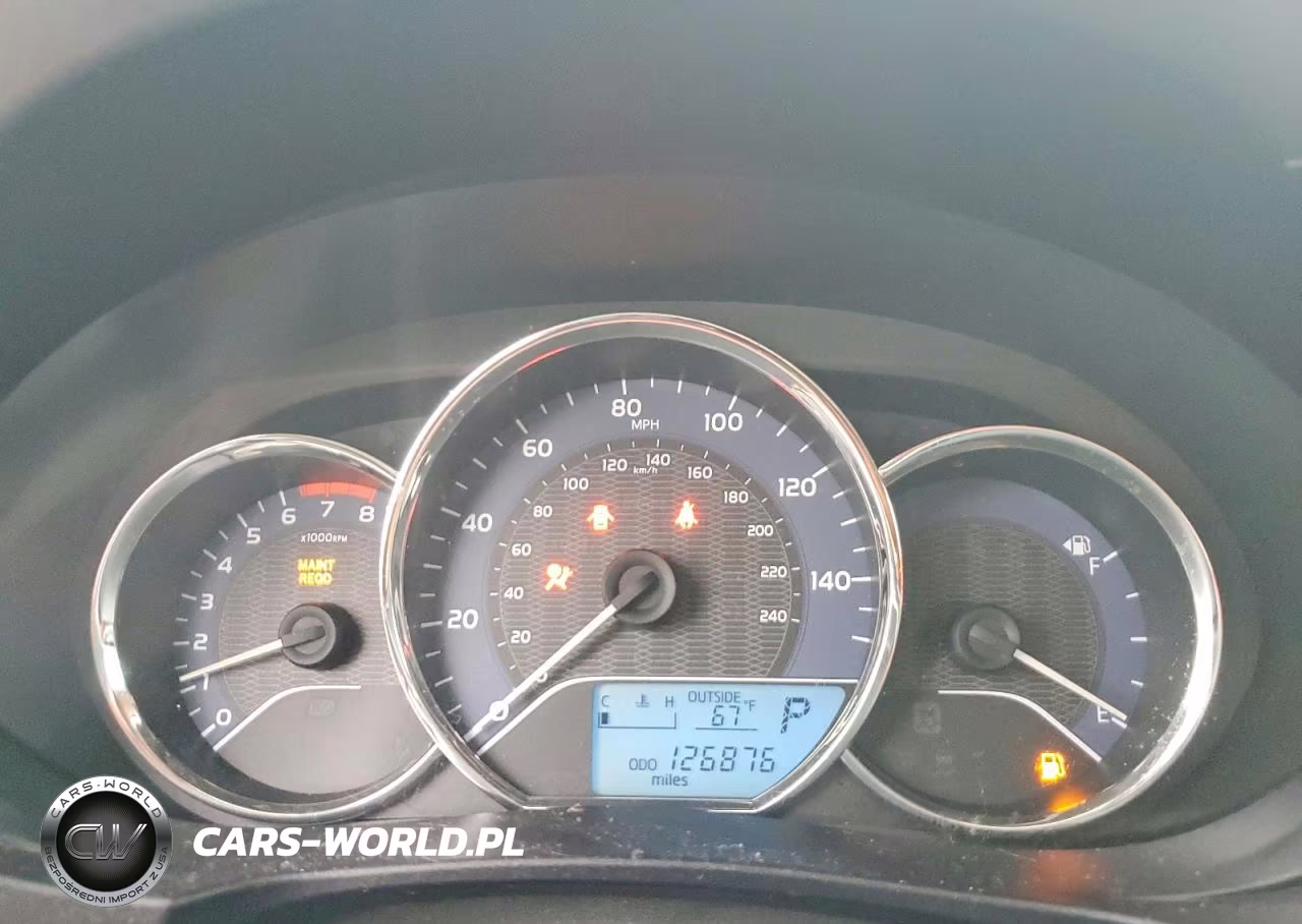 2014 Toyota Corolla Le Plus VIN:5YFBURHE3EP048770 - 9