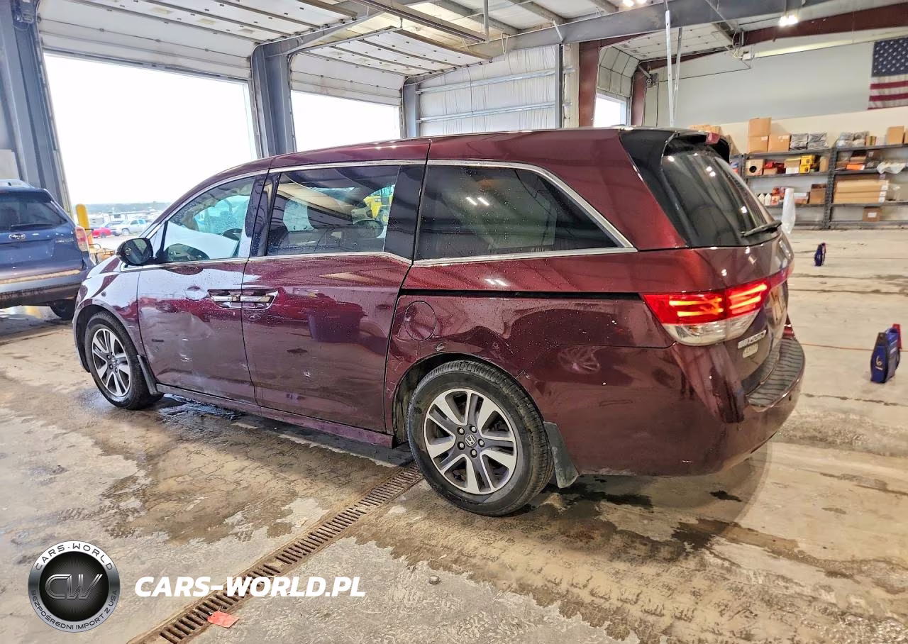 2014 Honda Odyssey Touring VIN:5FNRL5H96EB030434 - 2