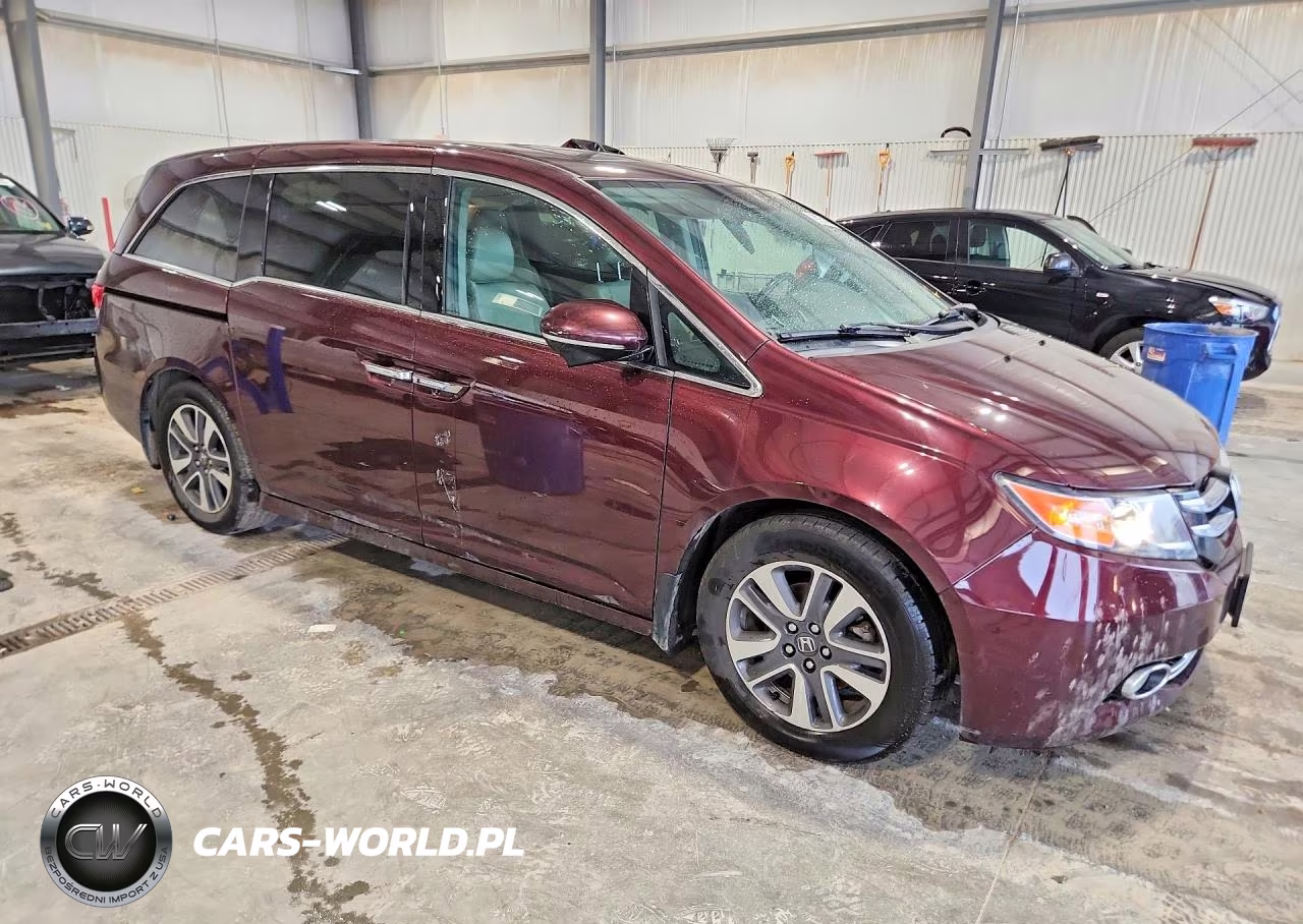 2014 Honda Odyssey Touring VIN:5FNRL5H96EB030434 - 4