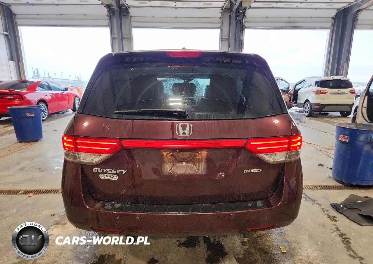 2014 Honda Odyssey Touring VIN:5FNRL5H96EB030434 - 6