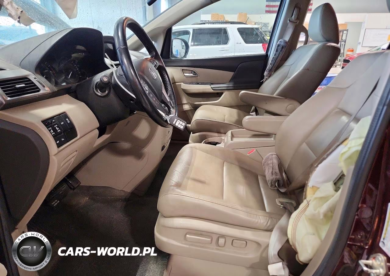 2014 Honda Odyssey Touring VIN:5FNRL5H96EB030434 - 7