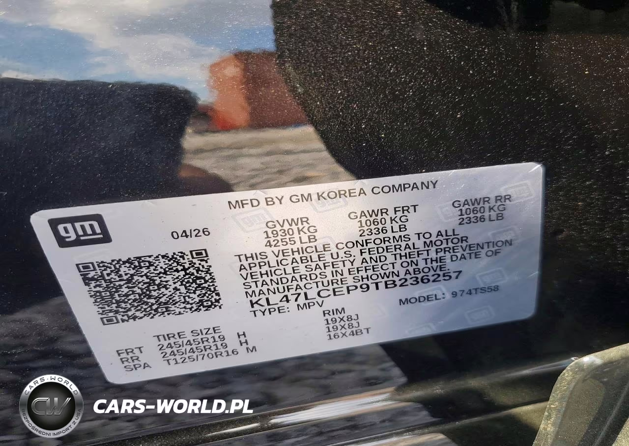 2026 Buick Envista Avenir VIN:KL47LCEP9TB236257 - 13
