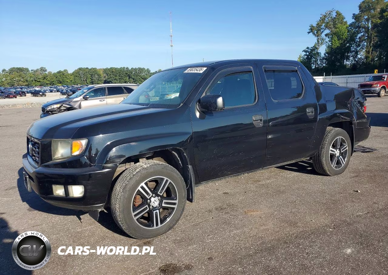 2013 Honda Ridgeline Sport VIN:5FPYK1F73DB005361 - 1