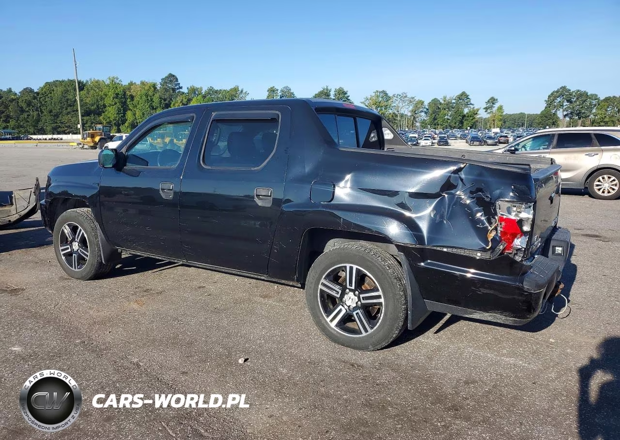 2013 Honda Ridgeline Sport VIN:5FPYK1F73DB005361 - 2