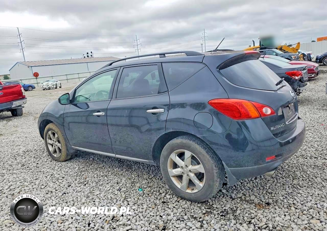 2009 Nissan Murano S VIN:JN8AZ18W89W101181 - 2