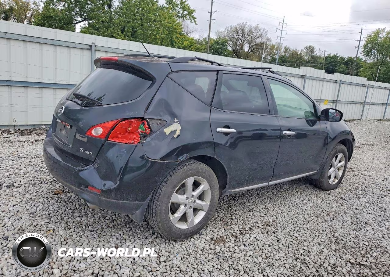 2009 Nissan Murano S VIN:JN8AZ18W89W101181 - 3