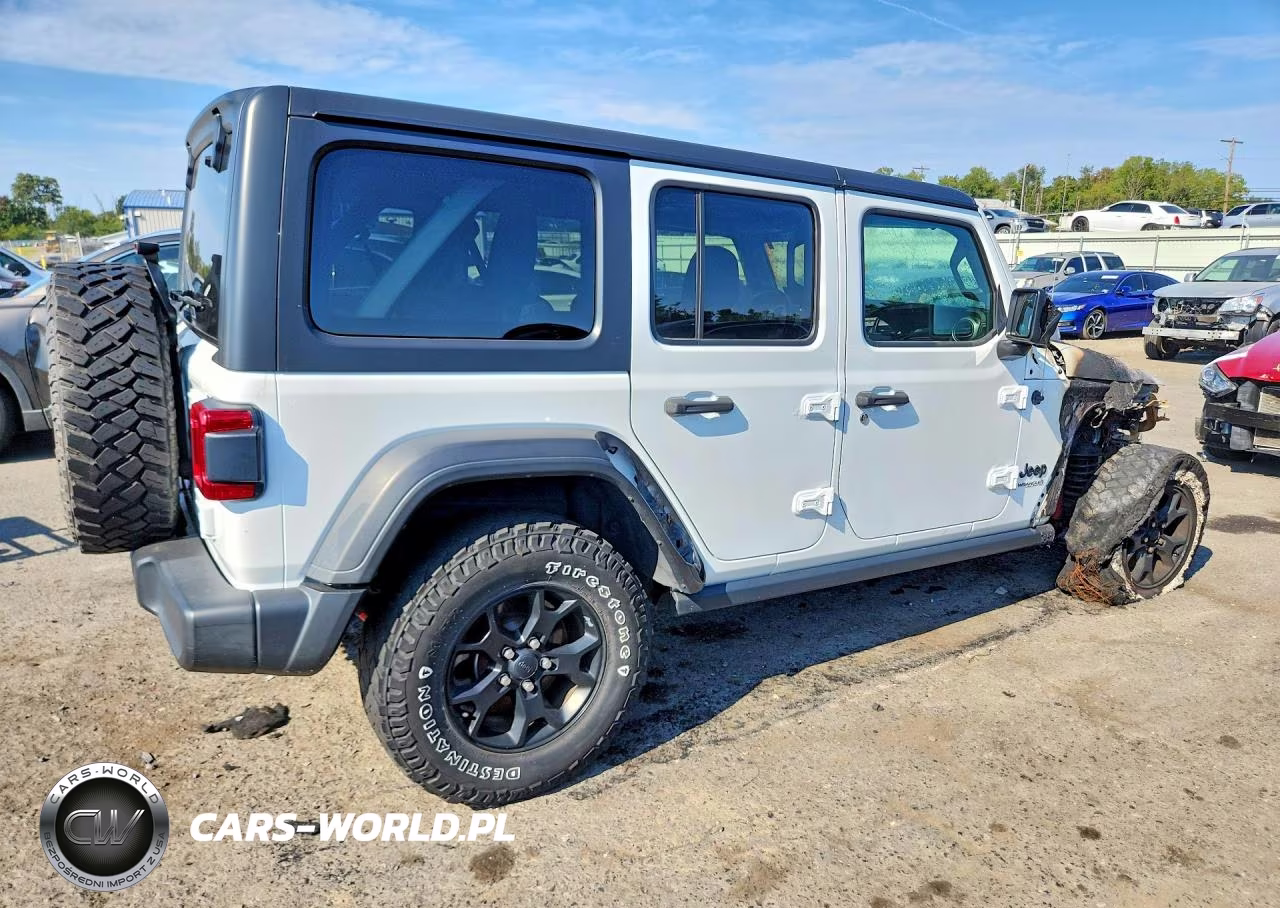 2020 Jeep Wrangler Unlimited Sport VIN:1C4HJXDN1LW173820 - 3