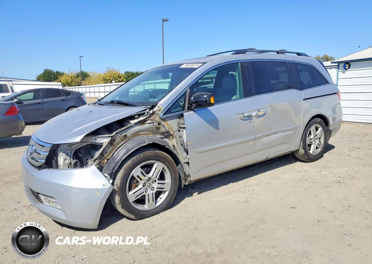 2012 Honda Odyssey Touring VIN:5FNRL5H91CB095270 - 1