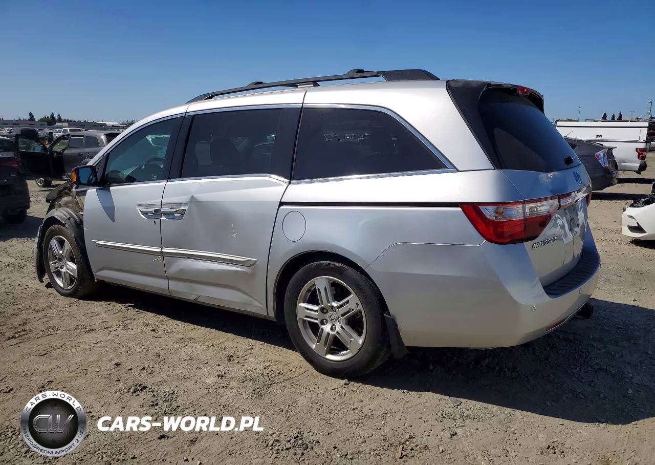 2012 Honda Odyssey Touring VIN:5FNRL5H91CB095270 - 2