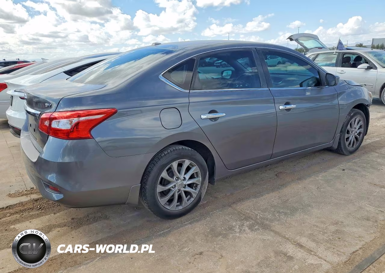 2018 Nissan Sentra Sv VIN:3N1AB7AP1JY322496 - 3