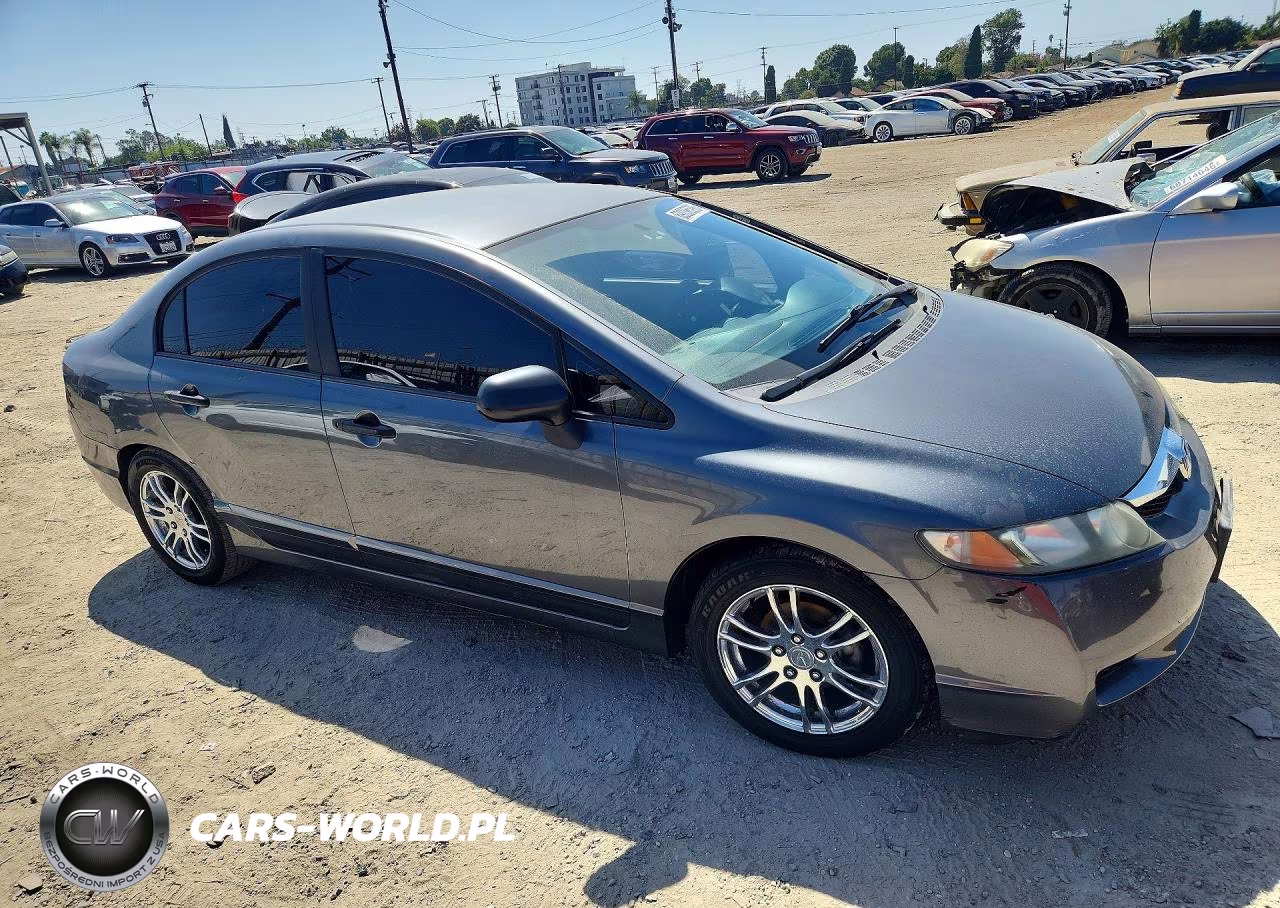 2009 Honda Civic Vp VIN:19XFA16369E025097 - 4