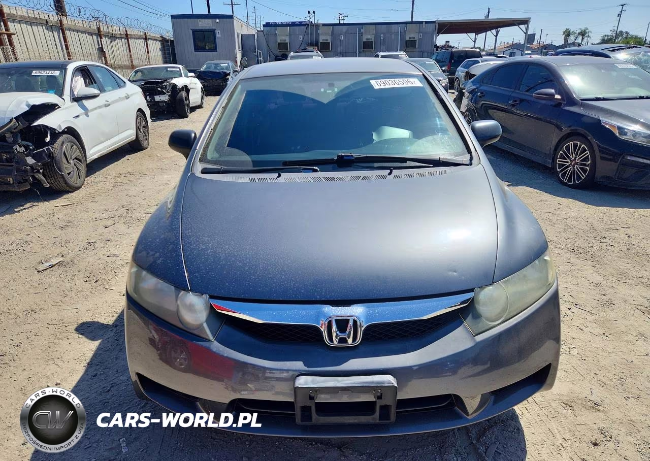 2009 Honda Civic Vp VIN:19XFA16369E025097 - 5