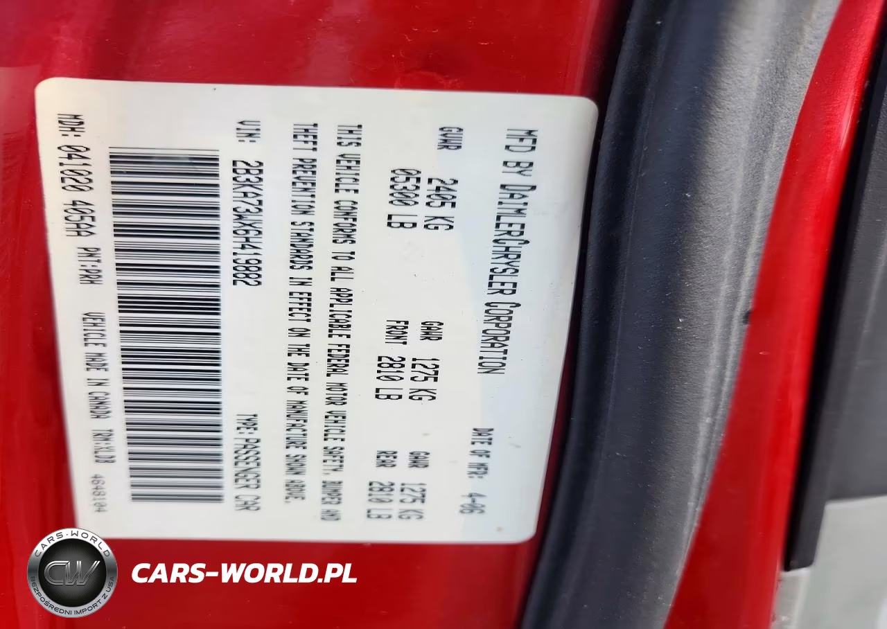2006 Dodge Charger Srt-8 VIN:2B3KA73WX6H419882 - 12