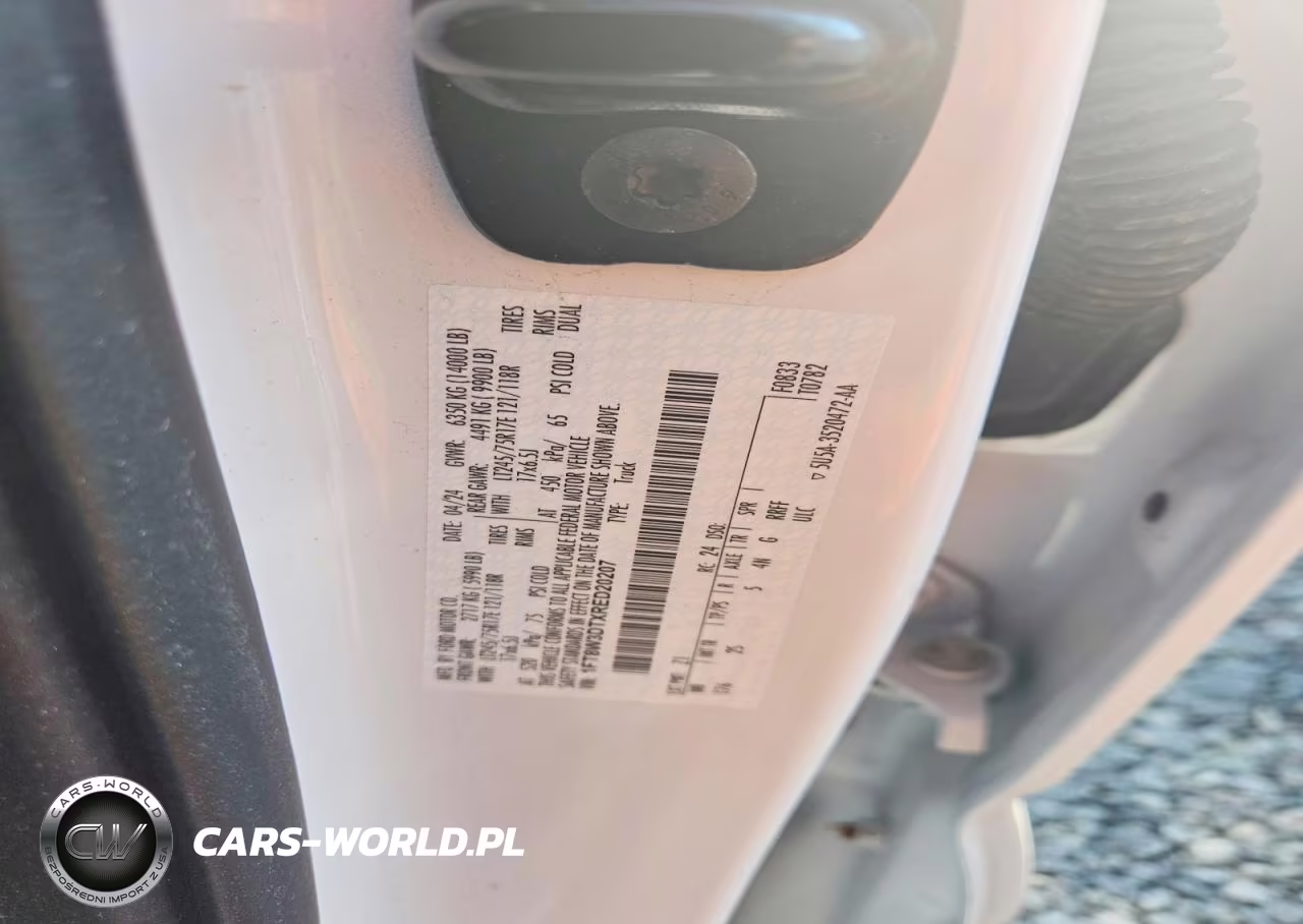 2024 Ford F350 Super Duty VIN:1FT8W3DTXRED20207 - 13