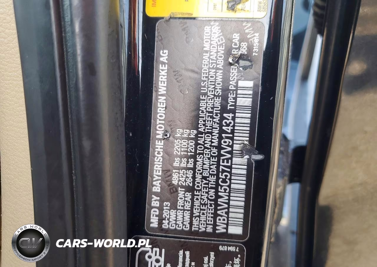 2014 BMW X1 xDrive35I VIN:WBAVM5C57EVV91434 - 13