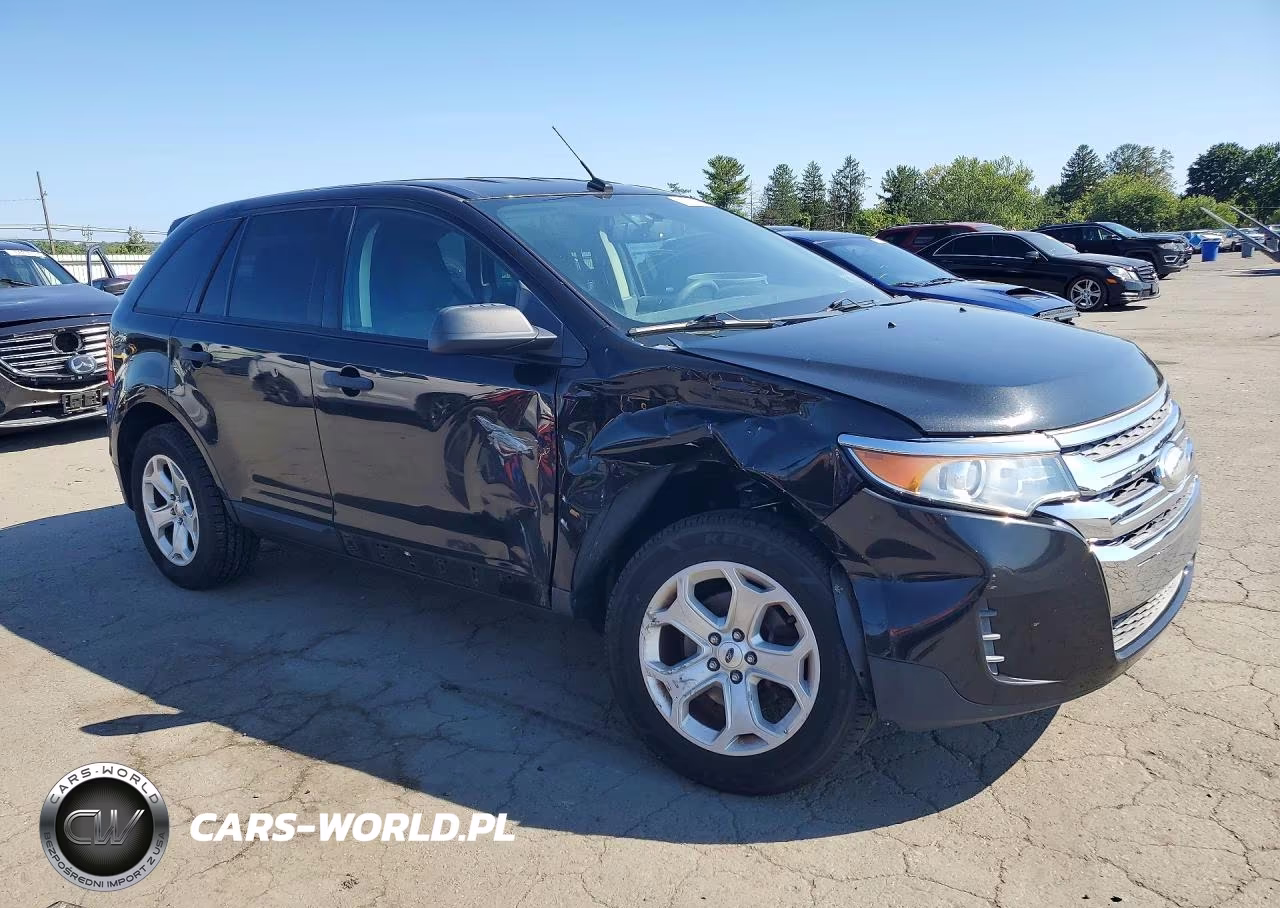 2014 Ford Edge Se VIN:2FMDK4GC1EBA14090 - 4