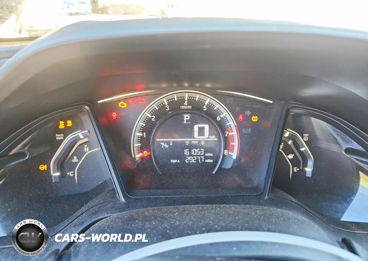 2016 Honda Civic Lx VIN:2HGFC4B51GH314443 - 9