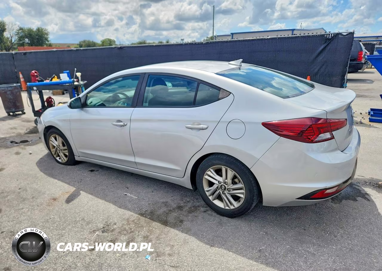2019 Hyundai Elantra Sel VIN:5NPD84LFXKH466610 - 2