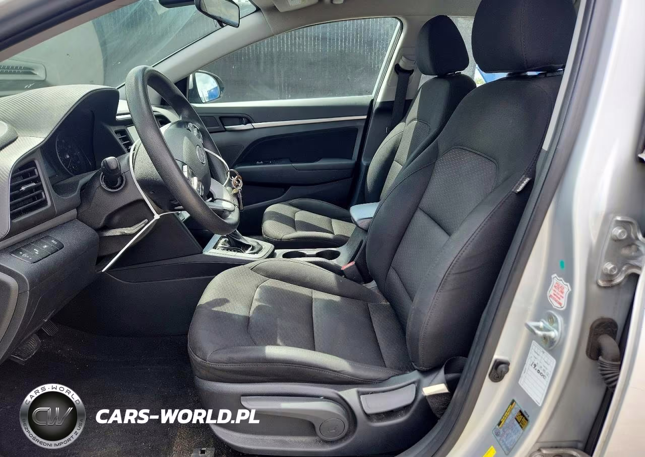 2019 Hyundai Elantra Sel VIN:5NPD84LFXKH466610 - 7