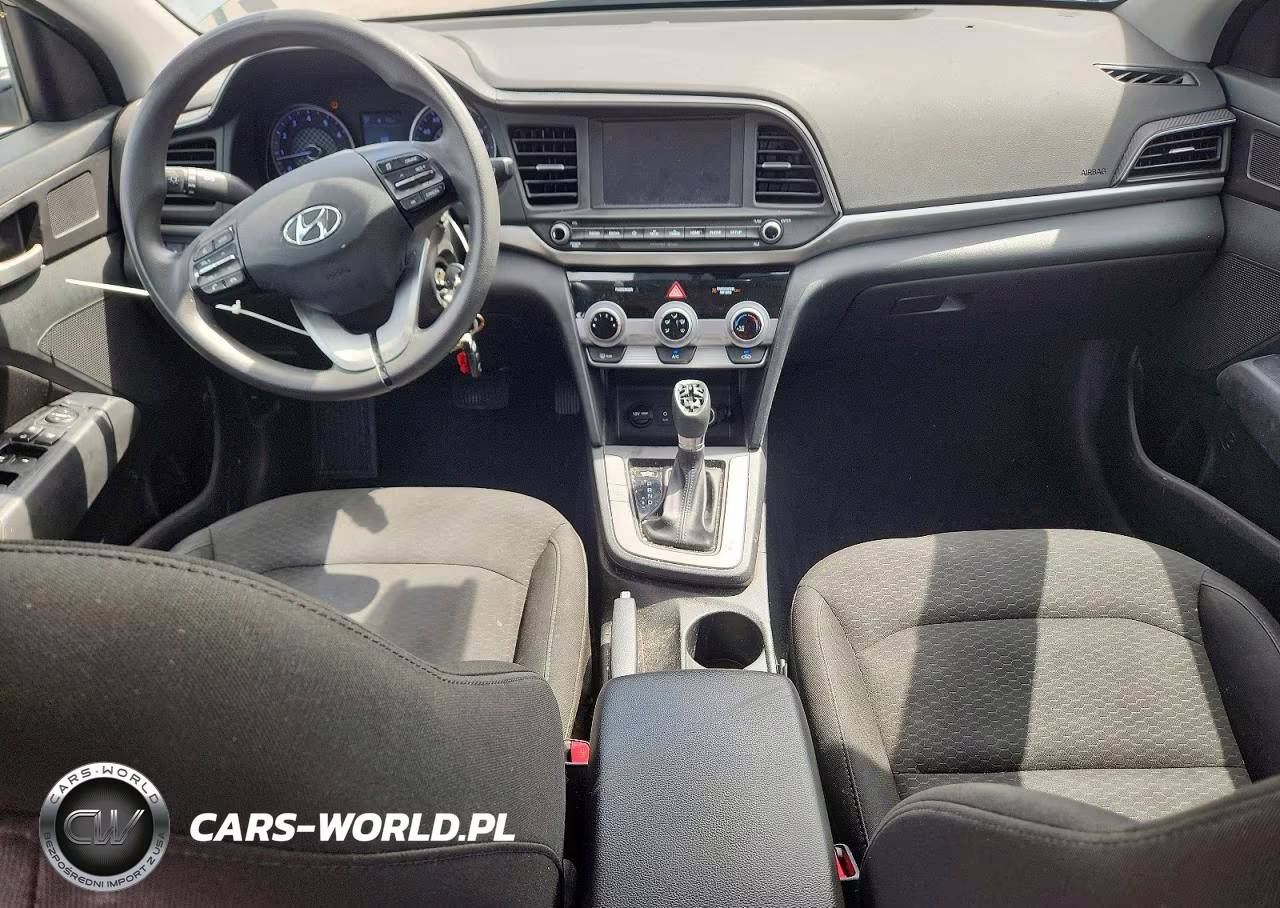 2019 Hyundai Elantra Sel VIN:5NPD84LFXKH466610 - 8