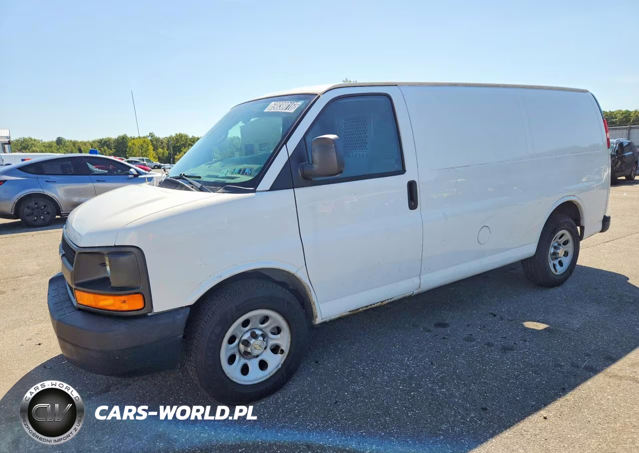 2013 Chevrolet Express G1500 VIN:1GCSGAFX6D1141377 - 1