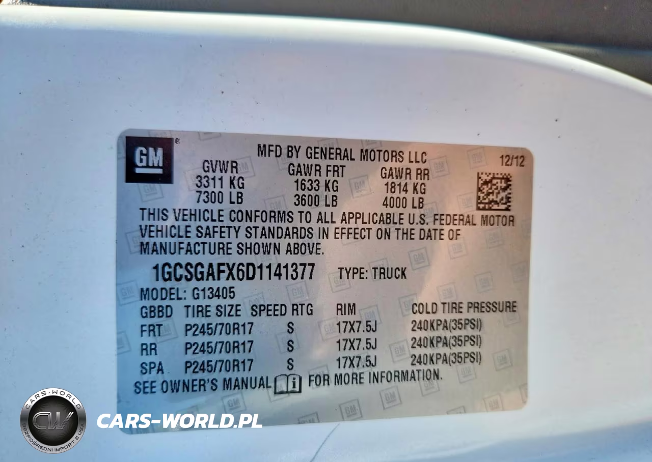 2013 Chevrolet Express G1500 VIN:1GCSGAFX6D1141377 - 13