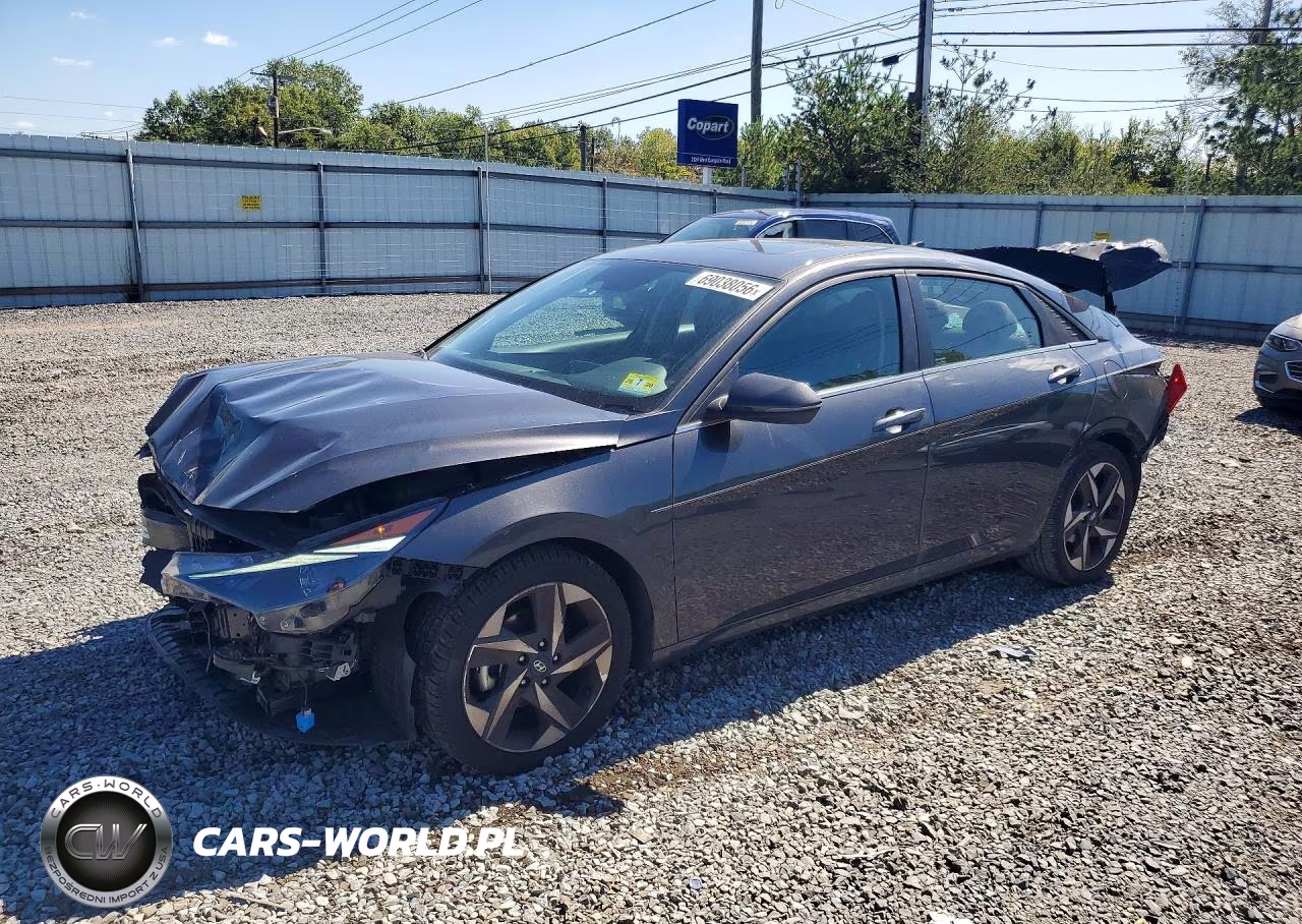 2021 Hyundai Elantra Sel VIN:5NPLN4AG0MH026950 - 1