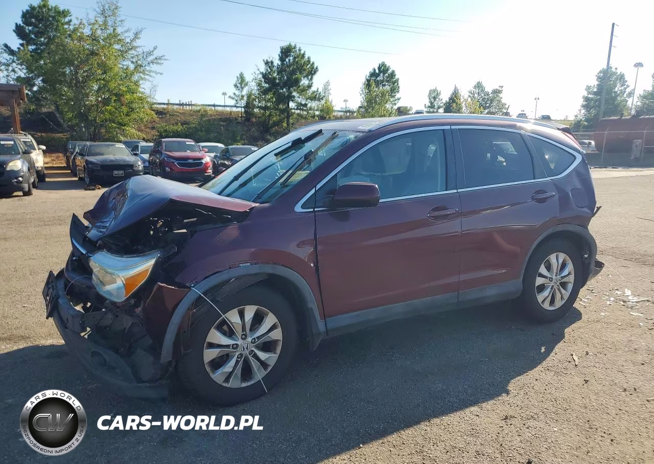 2014 Honda Cr-V Exl VIN:5J6RM3H77EL028926 - 1