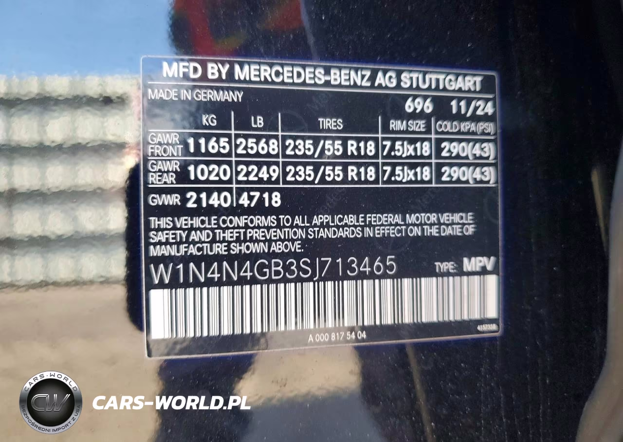 2025 Mercedes-Benz Gla 250 VIN:W1N4N4GB3SJ713465 - 13