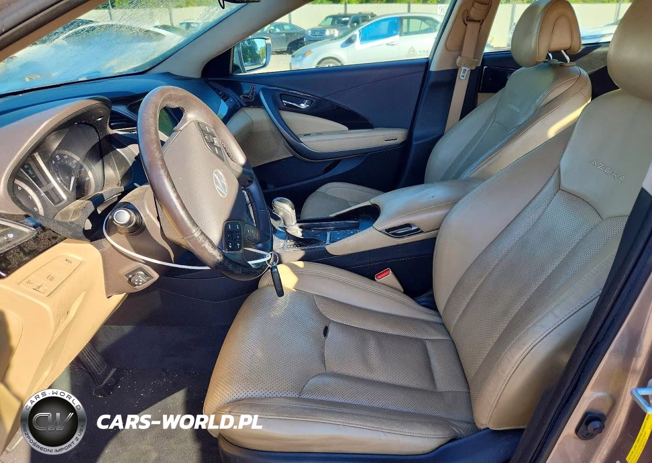 2013 Hyundai Azera Base VIN:KMHFH4JG0DA249593 - 7