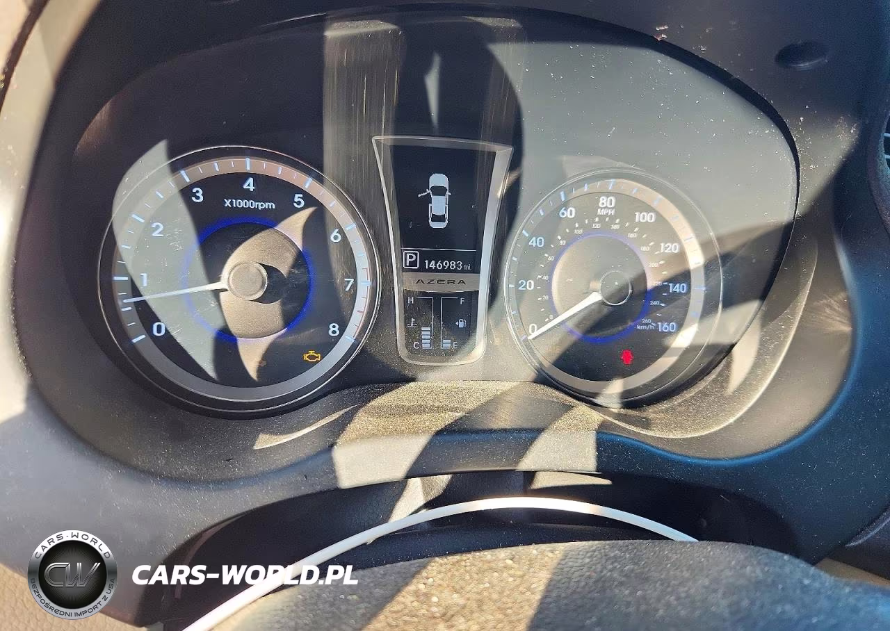 2013 Hyundai Azera Base VIN:KMHFH4JG0DA249593 - 9