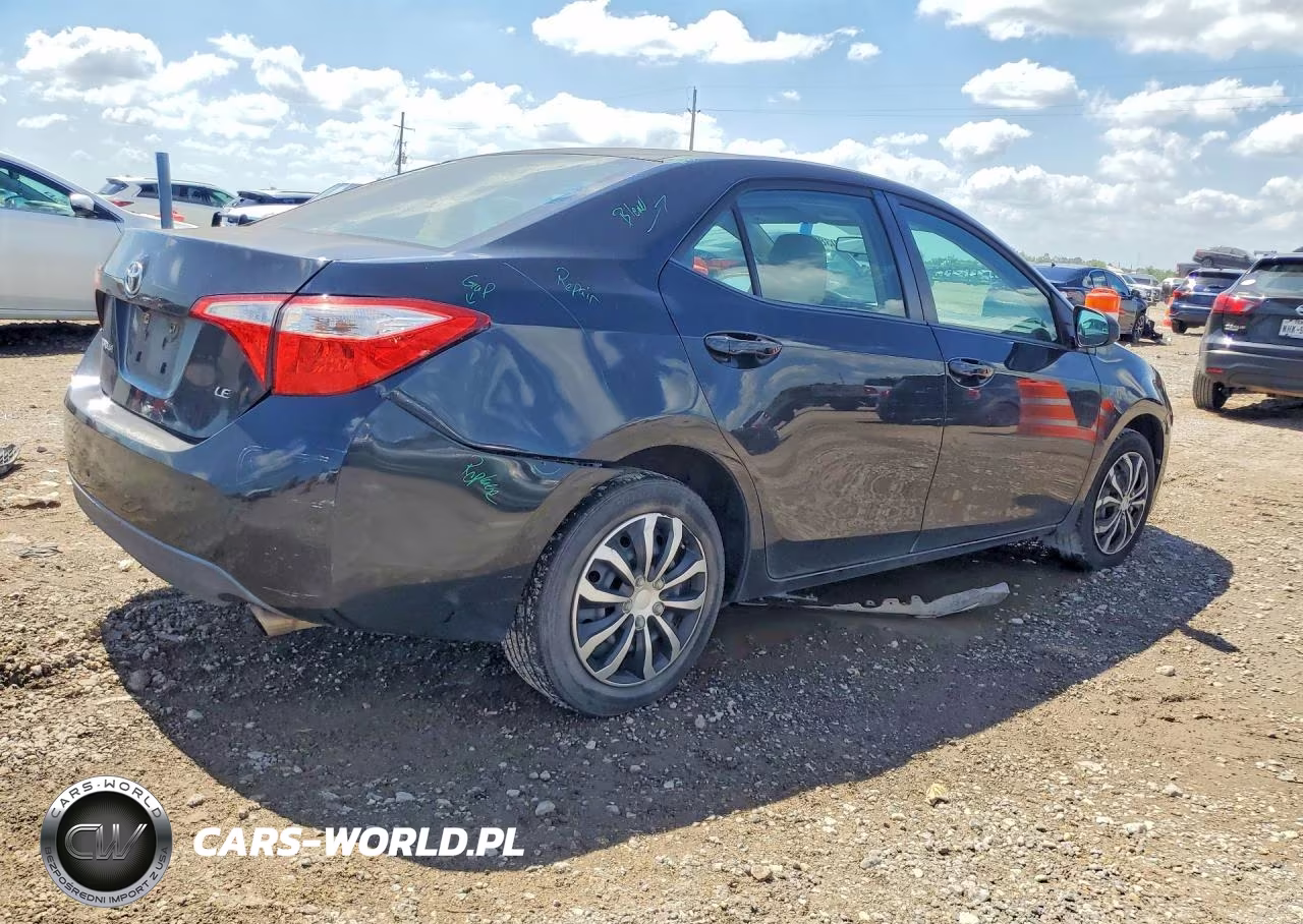 2014 Toyota Corolla Le VIN:5YFBURHEXEP093088 - 3