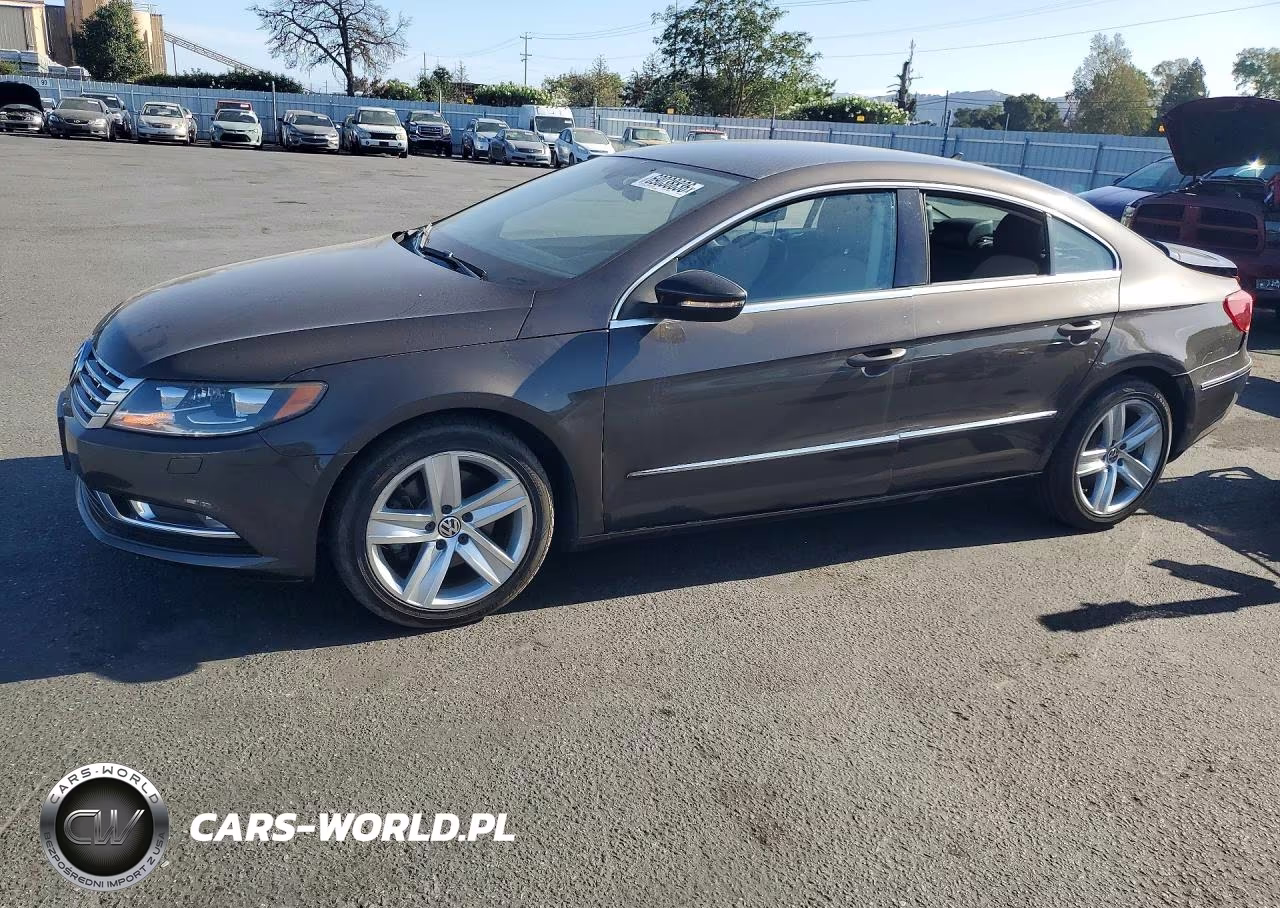 2013 Volkswagen Cc Sport VIN:WVWBP7AN2DE524864 - 1