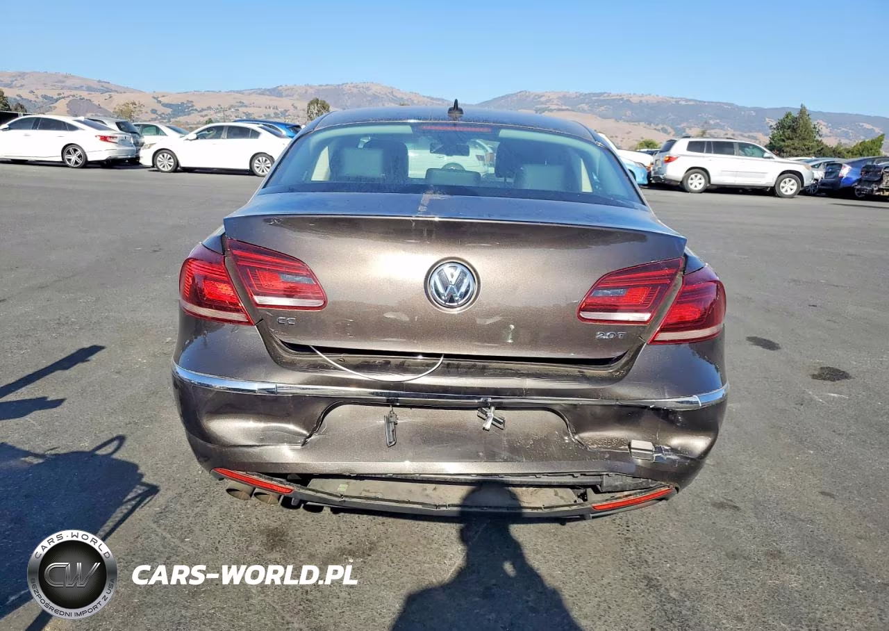 2013 Volkswagen Cc Sport VIN:WVWBP7AN2DE524864 - 6