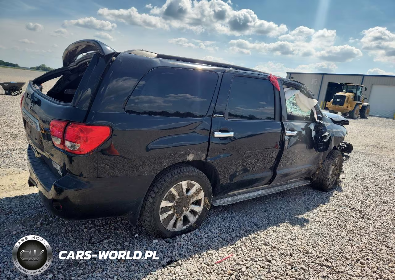 2016 Toyota Sequoia Platinum VIN:5TDDW5G14GS135744 - 3