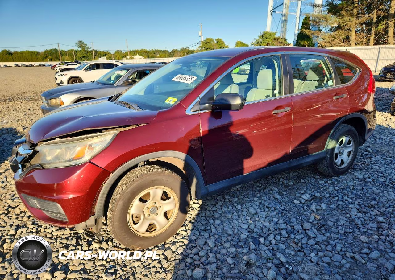2015 Honda Cr-V Lx VIN:2HKRM4H3XFH625034 - 1