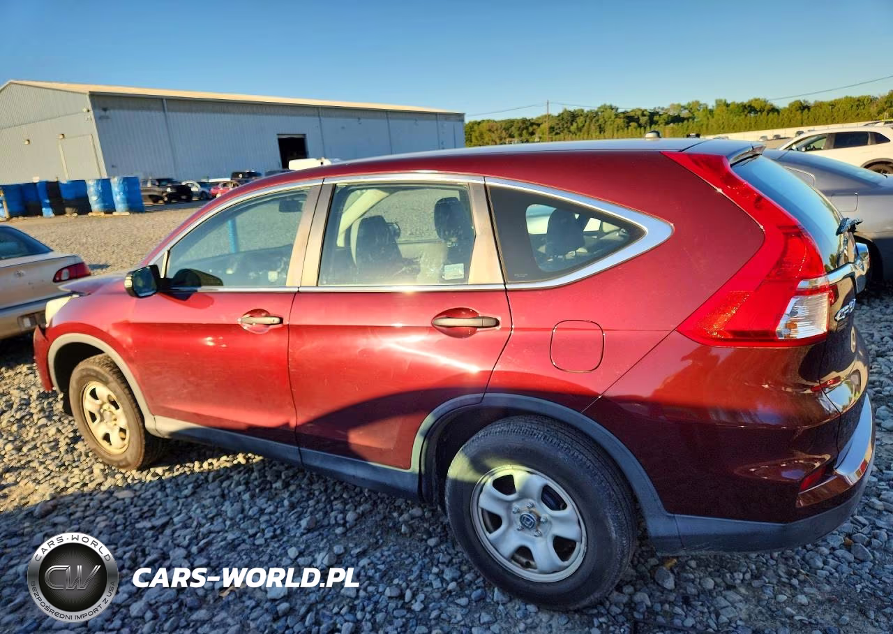2015 Honda Cr-V Lx VIN:2HKRM4H3XFH625034 - 2