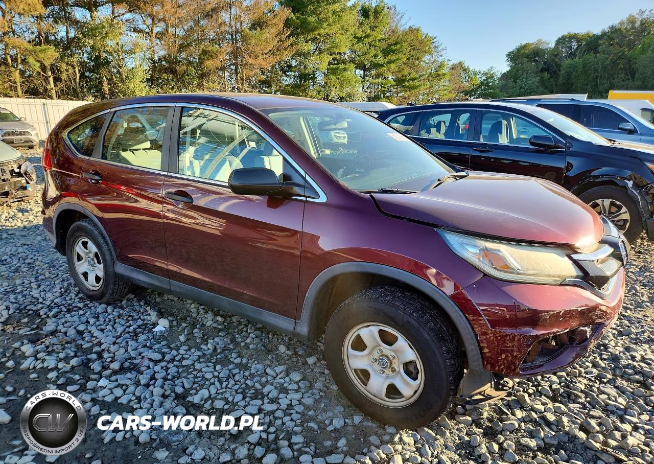 2015 Honda Cr-V Lx VIN:2HKRM4H3XFH625034 - 4