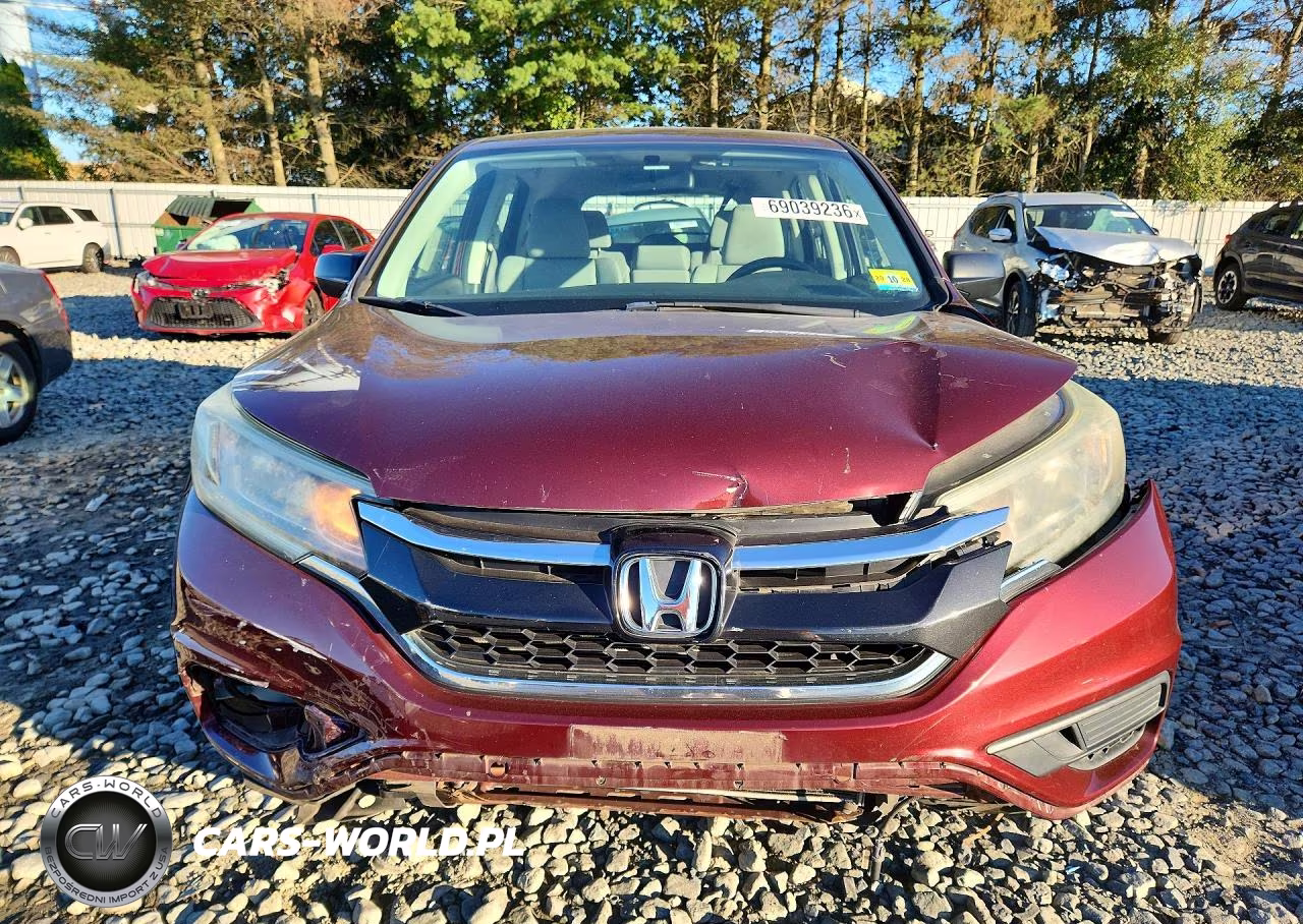 2015 Honda Cr-V Lx VIN:2HKRM4H3XFH625034 - 5