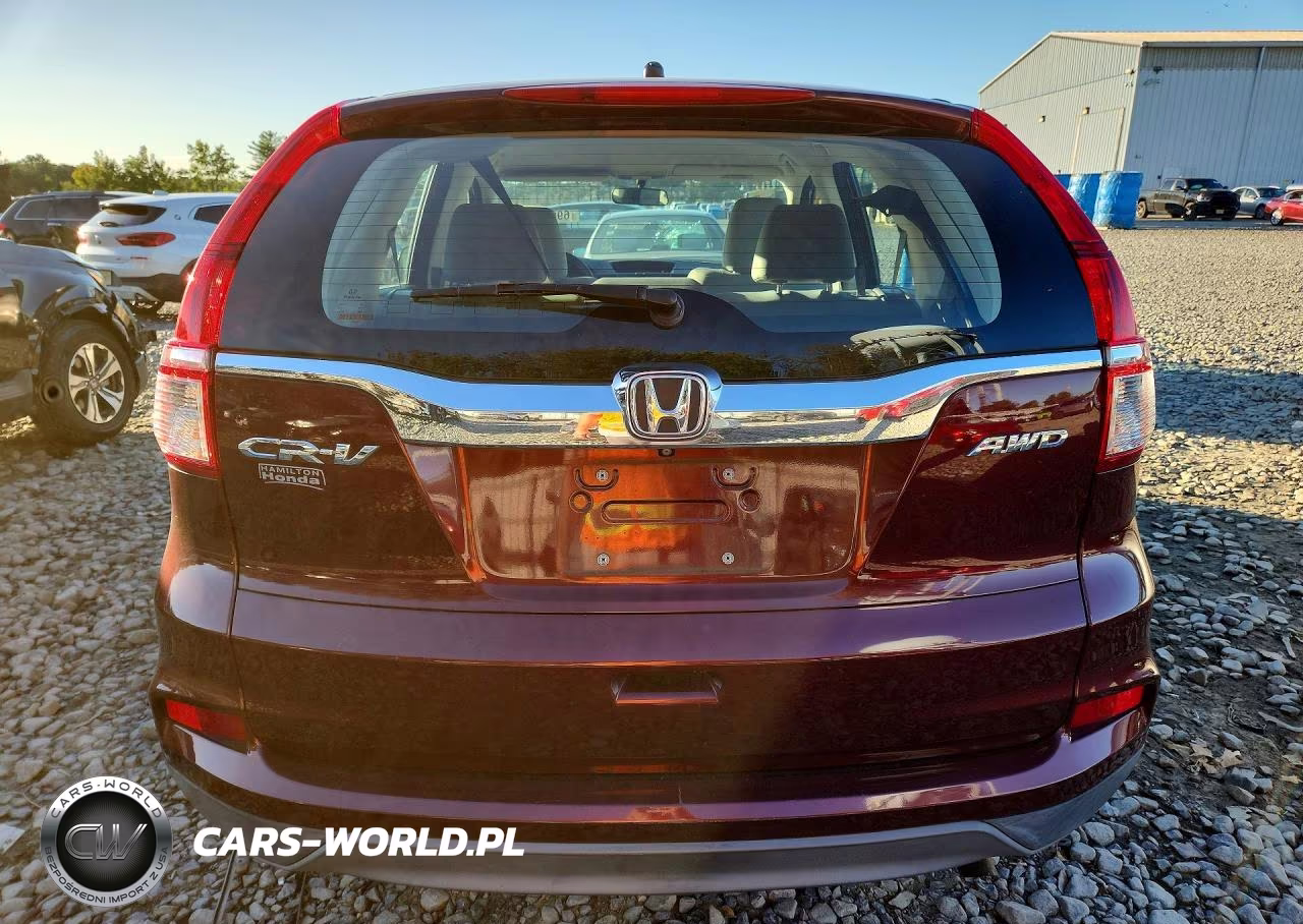 2015 Honda Cr-V Lx VIN:2HKRM4H3XFH625034 - 6
