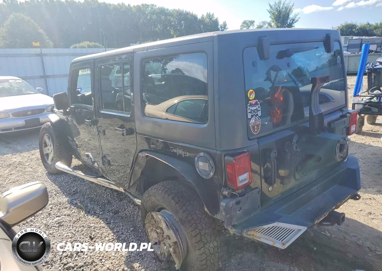 2012 Jeep Wrangler Unlimited Sport VIN:1C4BJWDG6CL171340 - 2
