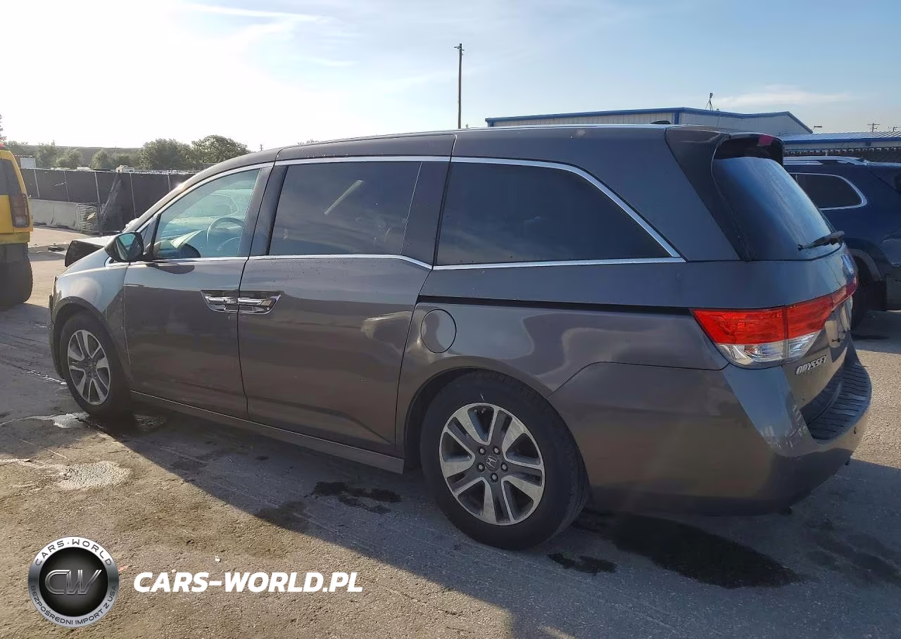 2014 Honda Odyssey Touring VIN:5FNRL5H90EB078155 - 2