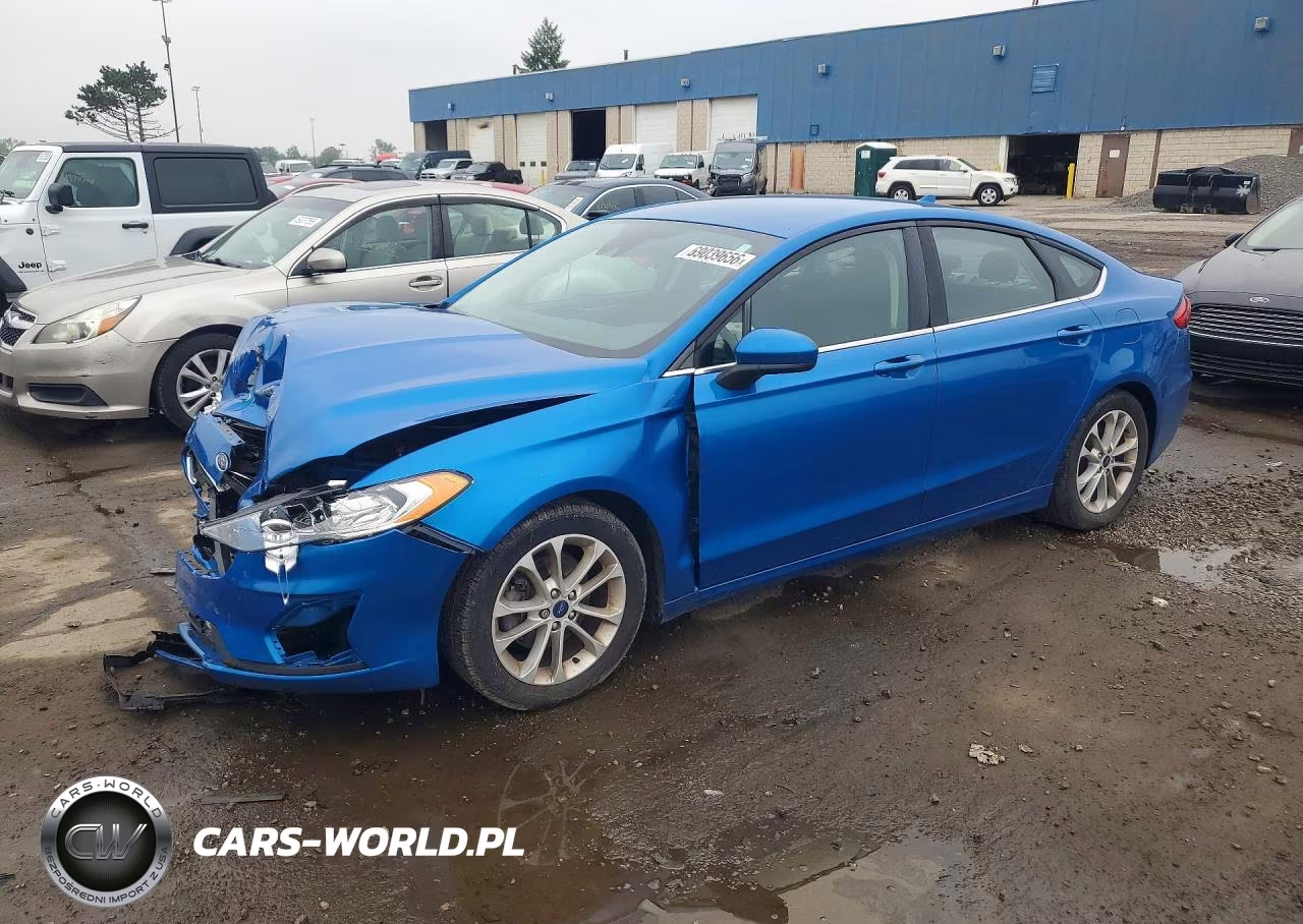 2020 Ford Fusion Se VIN:3FA6P0HD0LR260759 - 1